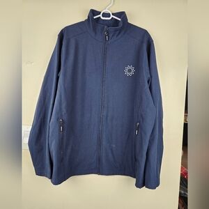 CORE 365 Men's Navy Softshell Jacket Size L